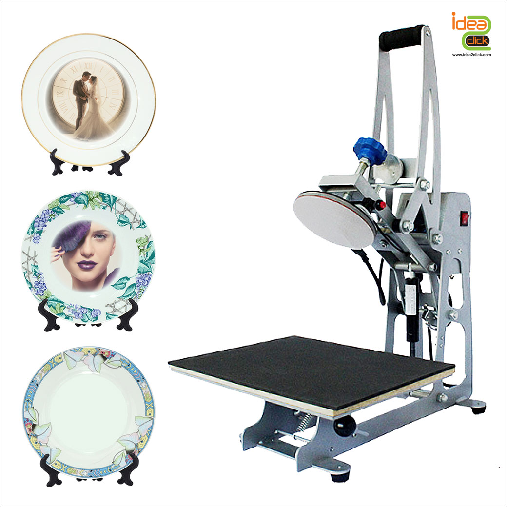 Heat Press Auto Open 9in1 เครื่องรีดร้อน รุ่นเปิดอัตโนมัติ ขนาด 38x38 cm.