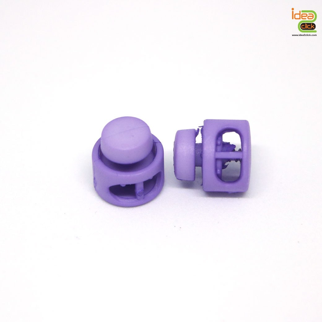 ล็อคเกอร์กดสปริง (ทรงกลม) สีทึบ