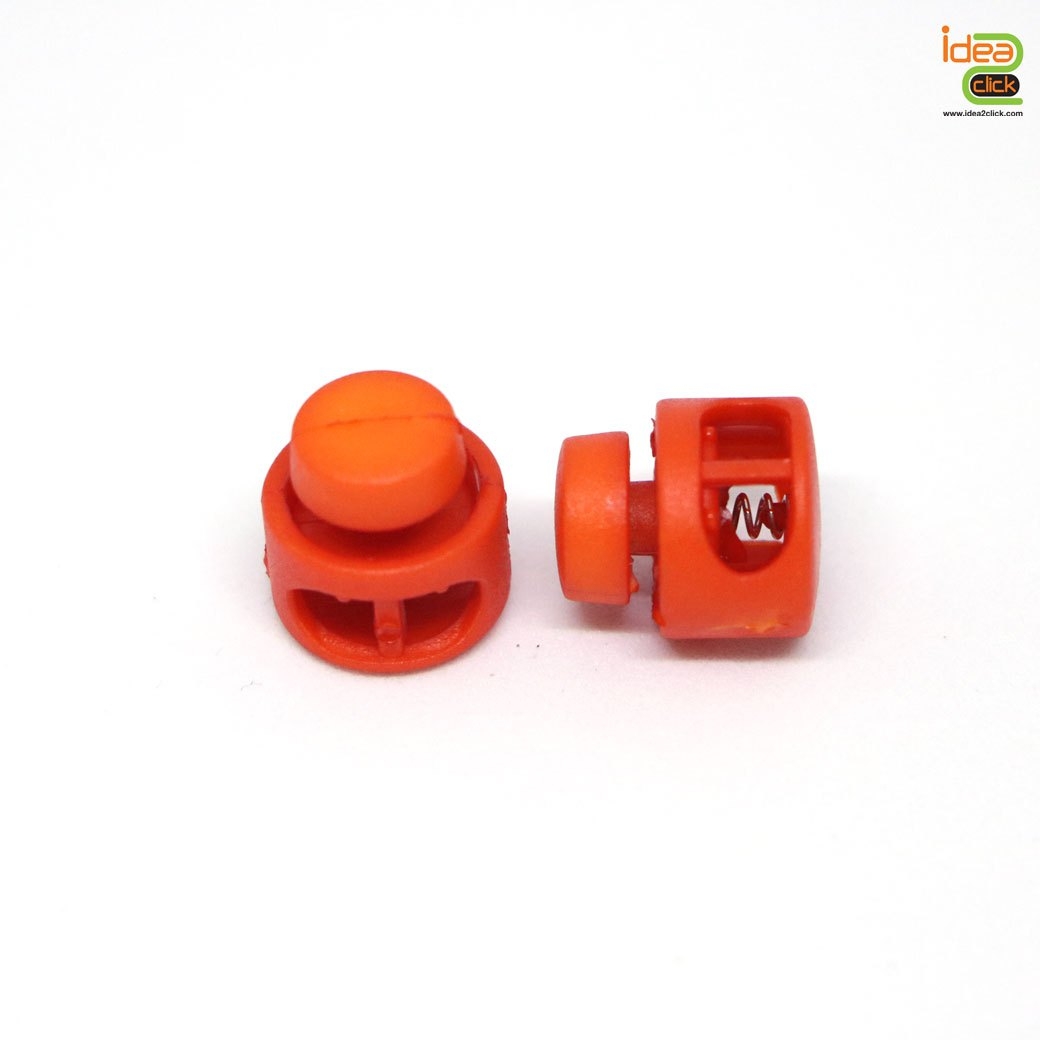 ล็อคเกอร์กดสปริง (ทรงกลม) สีทึบ