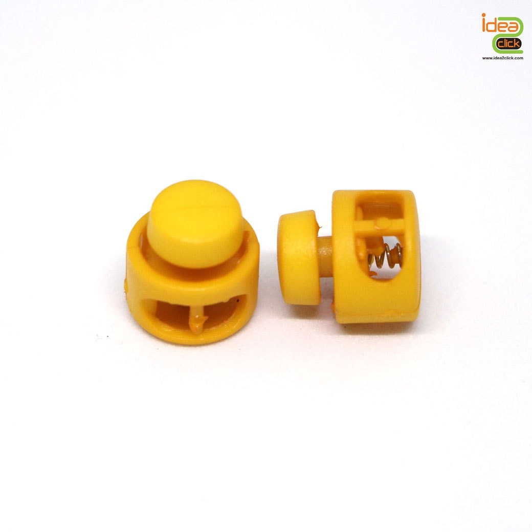 ล็อคเกอร์กดสปริง (ทรงกลม) สีทึบ