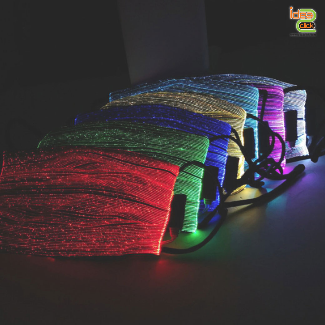 หน้ากากเรืองแสง 7สี