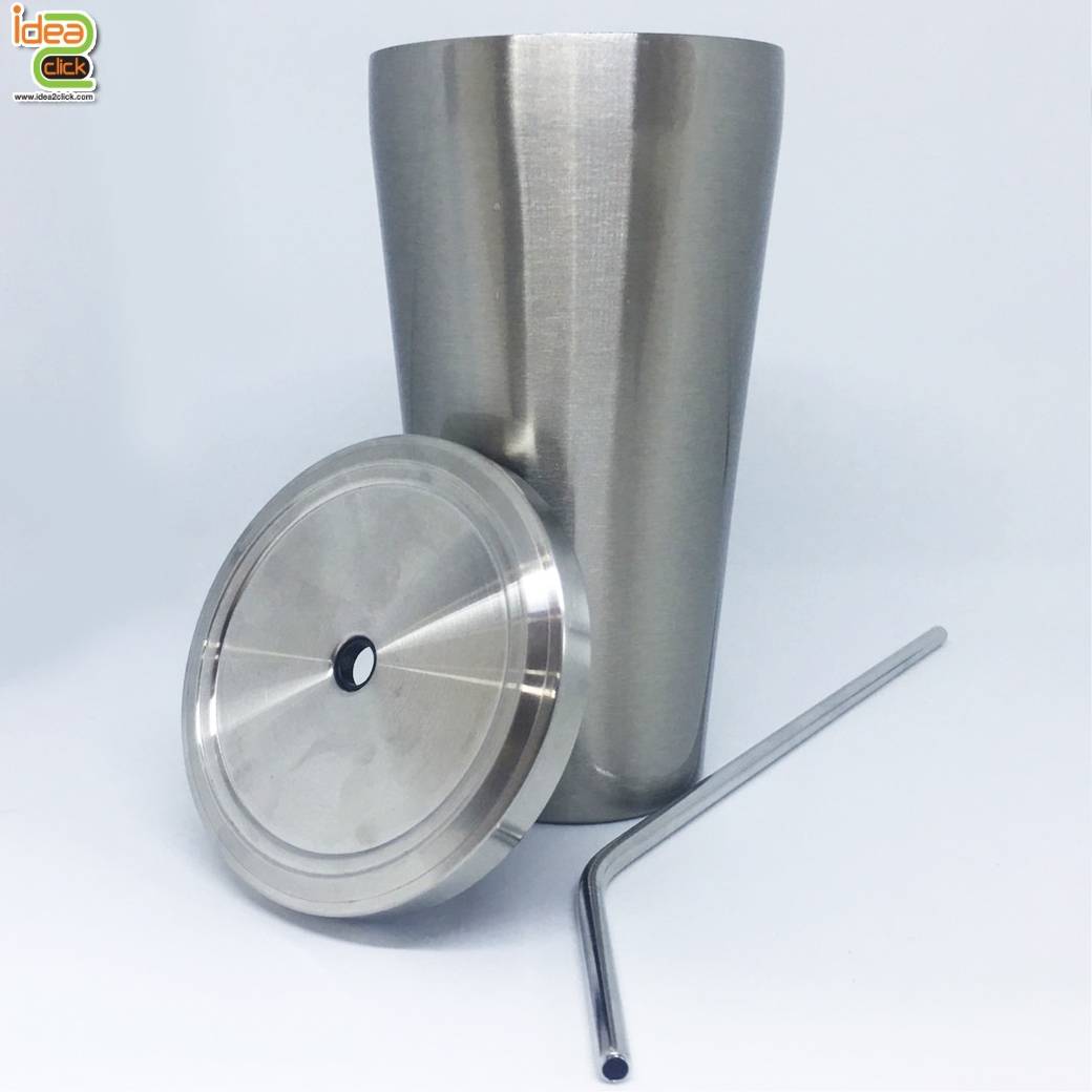 แก้วสแตนเลสทรง Starbuck Stainless Cup 16 oz. พิมพ์ภาพได้