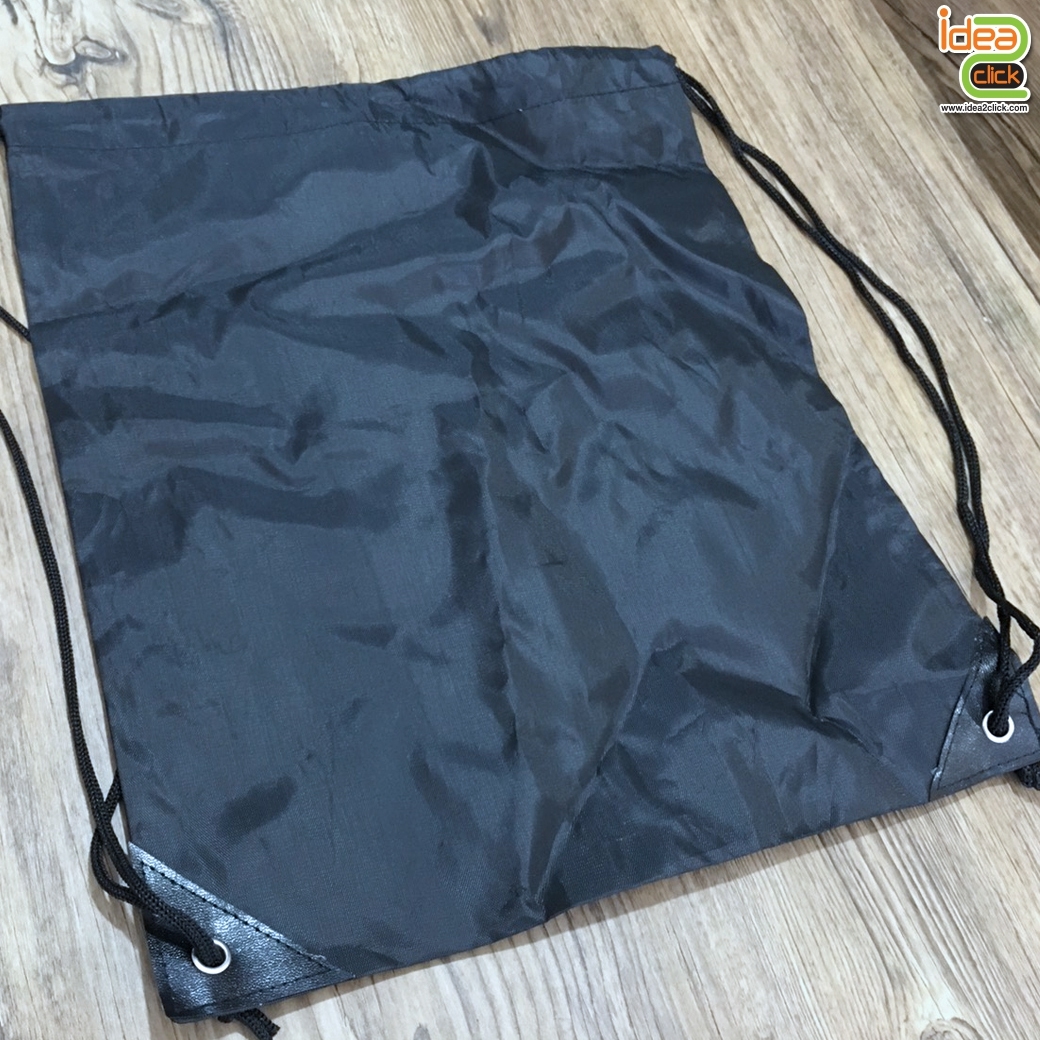 ถุงเป้ผ้าโพลีเอสเตอร์ สำหรับสกรีนหรือรีด Flex