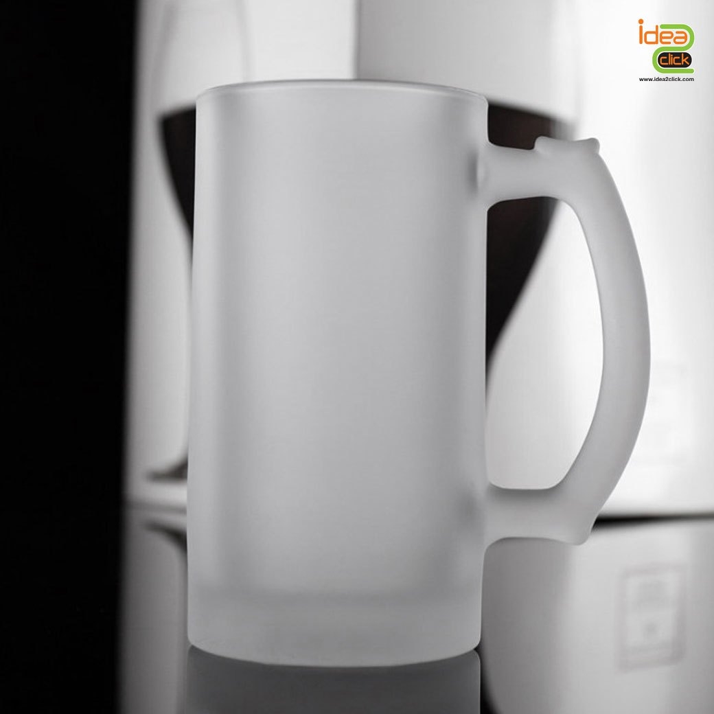 แก้วเบียร์ใสขุ่น 16 oz. พิมพ์ภาพได้ 