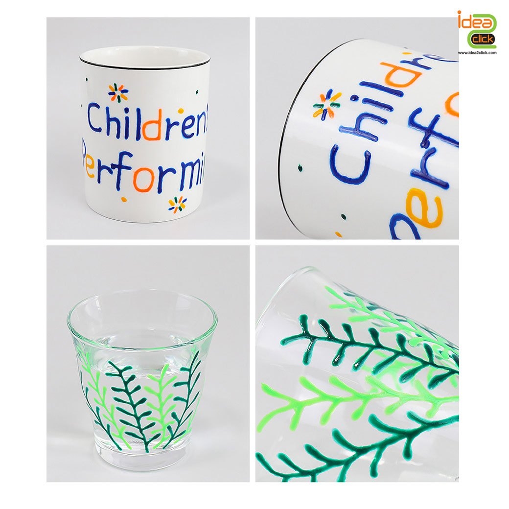 3D Glossy Jelly ชุดปากกาหมึกเจลเมทัลลิก งาน DIY สีสันสดใส แห้งไว กันน้ำ