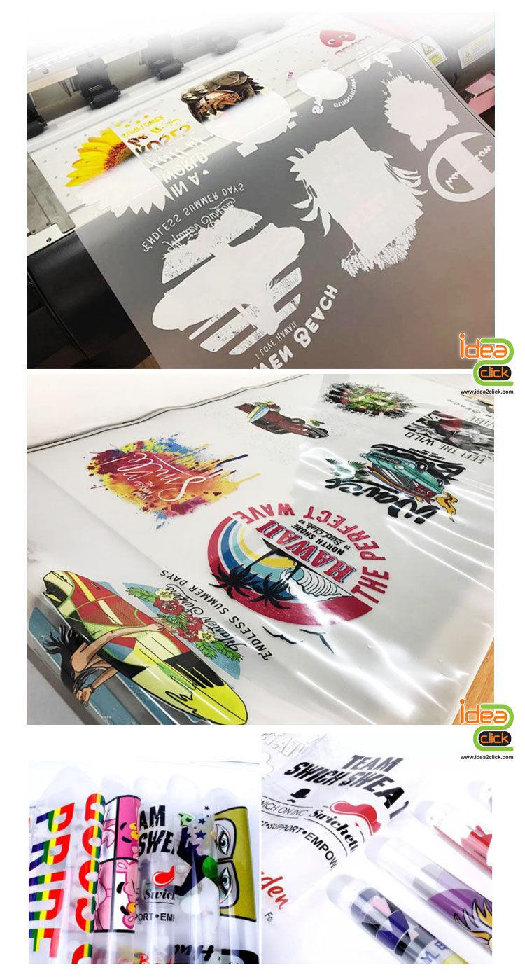 PET FILM A3 สำหรับเครื่อง DFT/DTF A3 รับปริ้นท์งาน ขนาด A3 ด้วยเครื่องพิมพ์ลงบนฟิล์มทรานเฟอร์ DFT