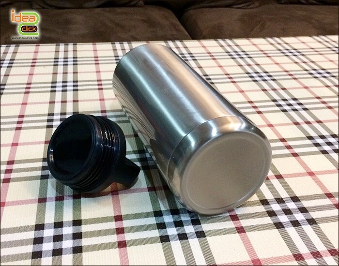 กระบอกน้ำแตนเลส สีเงิน เก็บความร้อน-ความเย็น ขนาด 36 oz. พิมพ์ภาพได้