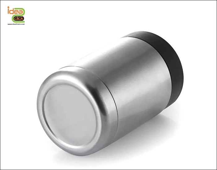 กระบอกสแตนเลส สีเงิน เก็บความเย็น ขนาด 12 oz./360 ml. พิมพ์ภาพได้