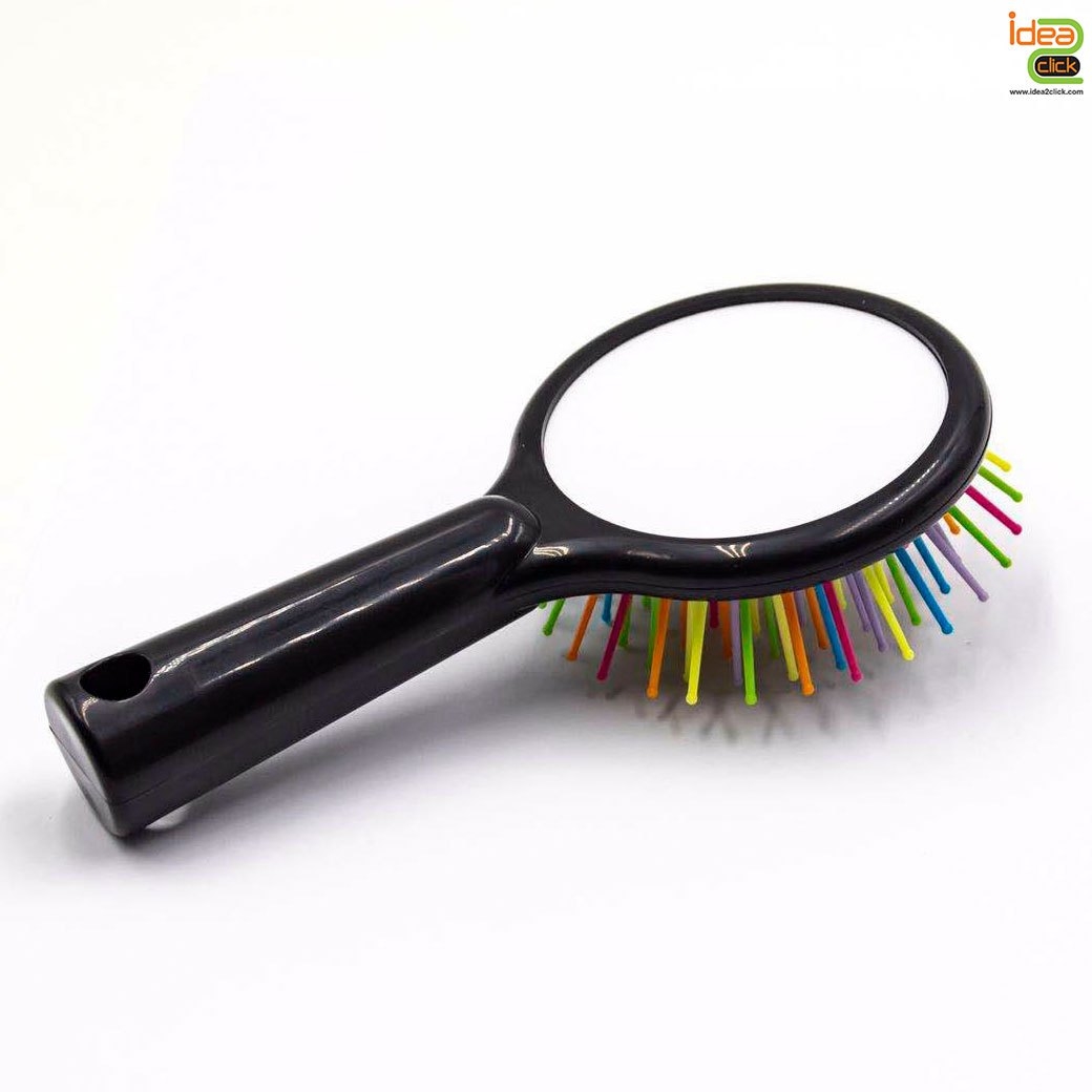 หวีสายรุ้งทรงกลม พิมพ์ภาพได้ตามต้องการ